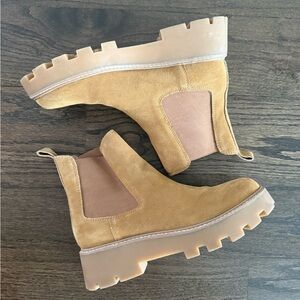 Dolce Vita Tan Ankle Boots